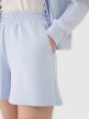 Damskie spodenki dresowe 4F 4FWSS25TSHOF540 - niebieskie