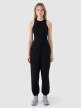 Damski top basic 4F 4FWSS25TSLEF119 - czarny