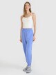 Damski crop-top na ramiączkach 4F 4FWSS25TSLEF127 - biały