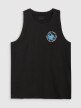 Męski top oversize 4F 4FWSS25TSLEM122 - czarny