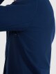 Męski softshell z kapturem 4F 4FWSS25TSOFM324 - granatowy