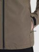 Męski softshell z kapturem 4F 4FWSS25TSOFM324 - brązowy