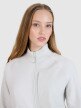 Damska bluza dresowa 4F 4FWSS25TSWSF1741 - szara