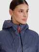 Damska kurtka trekkingowa 4F 4FWSS25TTJAF699 - granatowy