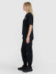 Damski t-shirt z nadrukiem oversize 4F 4FWSS25TTSHF1993 - czarny