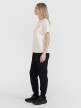 Damski t-shirt oversize 4F 4FWSS25TTSHF1994 - biały