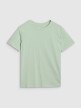 Damski t-shirt z nadrukiem oversize 4F 4FWSS25TTSHF2238 - zielony