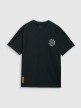 Męski t-shirt oversize z nadrukiem 4F 4FWSS25TTSHM1979 - czarny