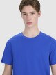 Męski t-shirt basic 4F FWSS25TTSHM2239 - niebieski