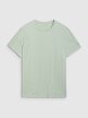 Męski t-shirt basic 4F FWSS25TTSHM2239 - zielony
