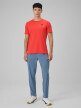 mini: Męskie spodnie treningowe 4F 4FWSS26TFTRM1047 - denim (6)