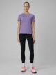 mini: Damska koszulka treningowa 4F 4FWSS26TFTSF1846 - fioletowa (5)