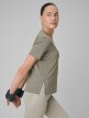 mini: Damska koszulka treningowa 4F 4FWSS26TFTSF1847 - khaki (3)