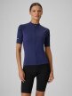  4F Damska koszulka kolarska 4F 4FWSS26TFTSF1909  granatowa Granatowy