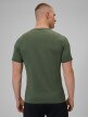 mini: Męska koszulka treningowa 4F 4FWSS26TFTSM1775 - khaki (6)