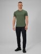 mini: Męska koszulka treningowa 4F 4FWSS26TFTSM1775 - khaki (5)