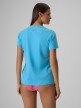 mini: Damski t-shirt z nadrukiem 4F 4FWSS26TTSHF2718 - niebieski (4)