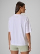 mini: Damski t-shirt z nadrukiem 4F 4FWSS26TTSHF2719 - biały (4)