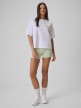 mini: Damski t-shirt z nadrukiem 4F 4FWSS26TTSHF2719 - biały (2)