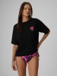 Obrazek dla: 4F Damski tshirt z nadrukiem 4F 4FWSS26TTSHF2719  czarny Czarny