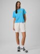 mini: Damski t-shirt z nadrukiem 4F 4FWSS26TTSHF2720 - niebieski (2)