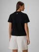 mini: Damski t-shirt z nadrukiem 4F 4FWSS26TTSHF2721 - czarny (4)