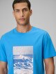 mini: Męski t-shirt z nadrukiem 4F 4FWSS26TTSHM2783 - niebieski (3)