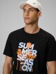 mini: Męski t-shirt z nadrukiem 4F 4FWSS26TTSHM2784 - czarny (3)