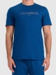 mini: Męski t-shirt z nadrukiem 4F 4FWSS26TTSHM2824 - granatowy (1)
