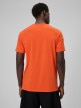 mini: Męski t-shirt z nadrukiem 4F 4FWSS26TTSHM3033 - pomarańczowy (6)