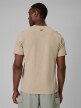 mini: Męski t-shirt bez nadruku 4F 4FWSS26TTSHM3322 - beżowy (4)