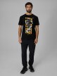 mini: Męski t-shirt z nadrukiem 4F 4FWSS26TTSHM3330 - czarny (2)