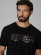mini: Męski t-shirt z nadrukiem 4F 4FWSS26TTSHM3331 - czarny (3)