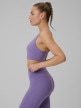 mini: Damski biustonosz treningowy 4F 4FWSS26USBAF222 - fioletowy (4)
