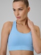 mini: Damski biustonosz treningowy 4F 4FWSS26USBAF242 - niebieski (4)