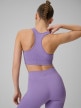 mini: Damski biustonosz treningowy 4F 4FWSS26USBAF242 - fioletowy (7)