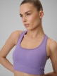 mini: Damski biustonosz treningowy 4F 4FWSS26USBAF242 - fioletowy (4)