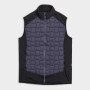 mini: Męski bezrękawnik trekkingowy Primaloft Black 4F 4FWSS25TVJAM177 - granatowy (9)
