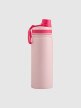 mini: Bidon na wodę 4F 4FRSS26ABOTU033 540 ml - różowy (2)