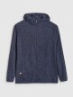 Damska bluza trekkingowa z kapturem Primaloft Active 4F 4FWSS25TFSWF481 - granatowa