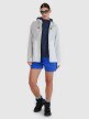 Damska bluza trekkingowa z kapturem Primaloft Active 4F 4FWSS25TFSWF481 - granatowa