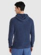 Męska bluza trekkingowa z kapturem Primaloft Active 4F 4FWSS25TFSWM473 - granatowa