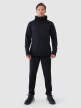 Męska bluza treningowa z kapturem 4F 4FWSS25TFSWM457 - czarna