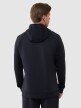 Męska bluza treningowa z kapturem 4F 4FWSS25TFSWM457 - czarna