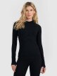  4F Damska bielizna termoaktywna (góra) 4F 4FWAW25USEAF205  czarna Czarny