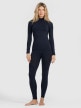 mini: Damska bielizna termoaktywna (góra) 4F 4FWAW25USEAF216 - czarna (2)