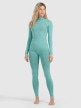mini: Damska bielizna termoaktywna (góra) 4F 4FWAW25USEAF216 - zielona (2)