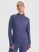 mini: Damska bluza do biegania 4F 4FWAW25TFSWF578 - granatowa (1)