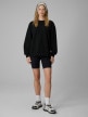 mini: Damska bluza dresowa nierozpinana bez kaptura 4F 4FRSS26TSWSF2781 - czarna (5)