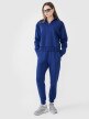 Damska bluza dresowa nierozpinana bez kaptura 4F 4FWSS25TSWSF1545 - granatowa